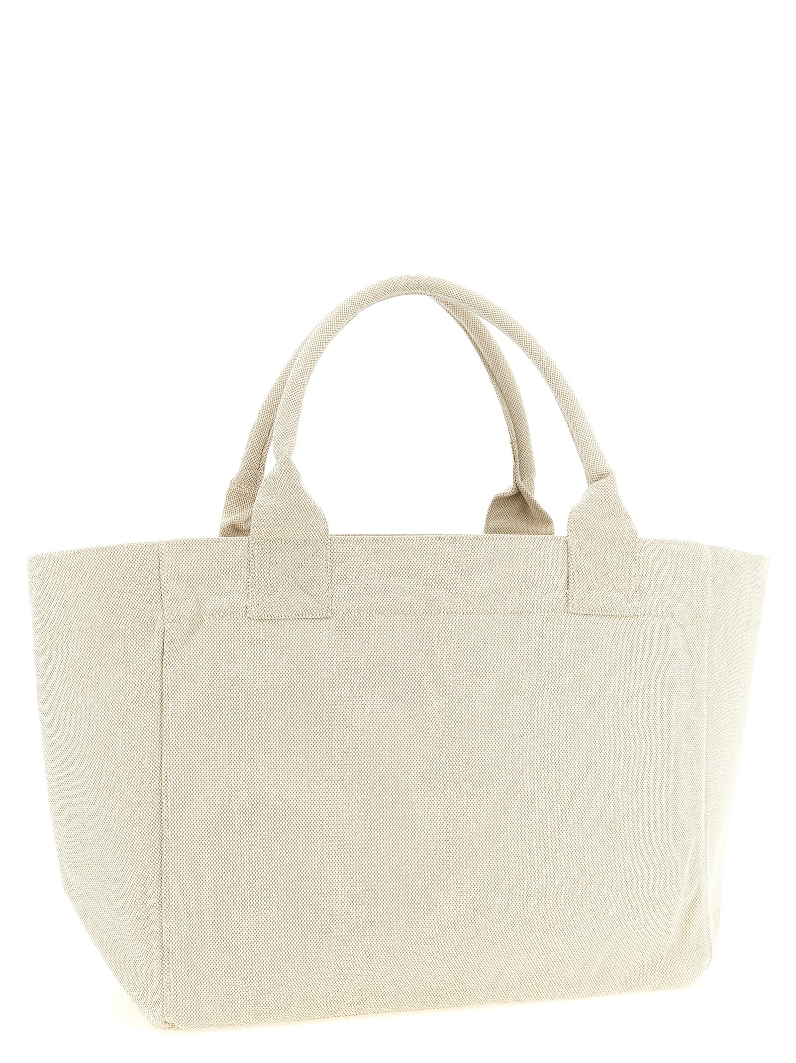 Beige Recycled Cotton Tote Bag - Image 2