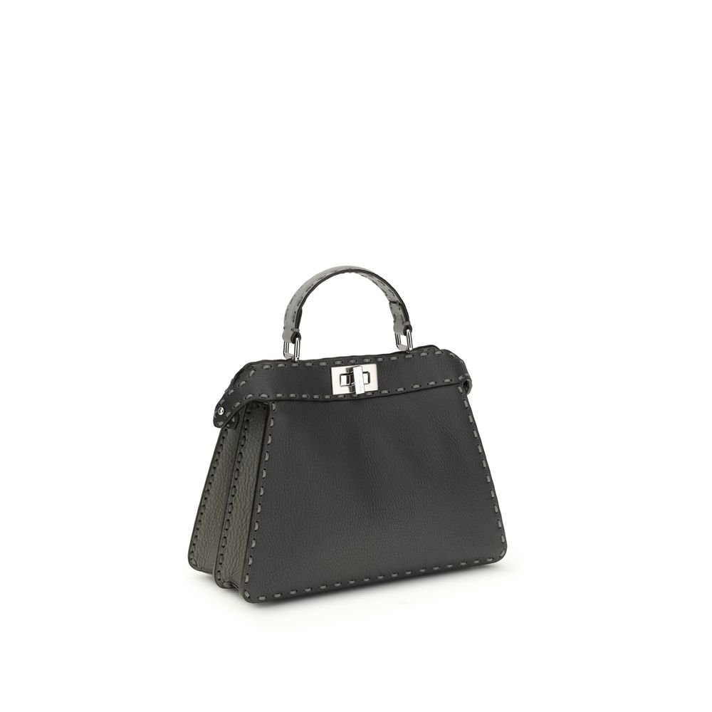 Gray Calf Leather Bos Taurus Handbag - Image 2