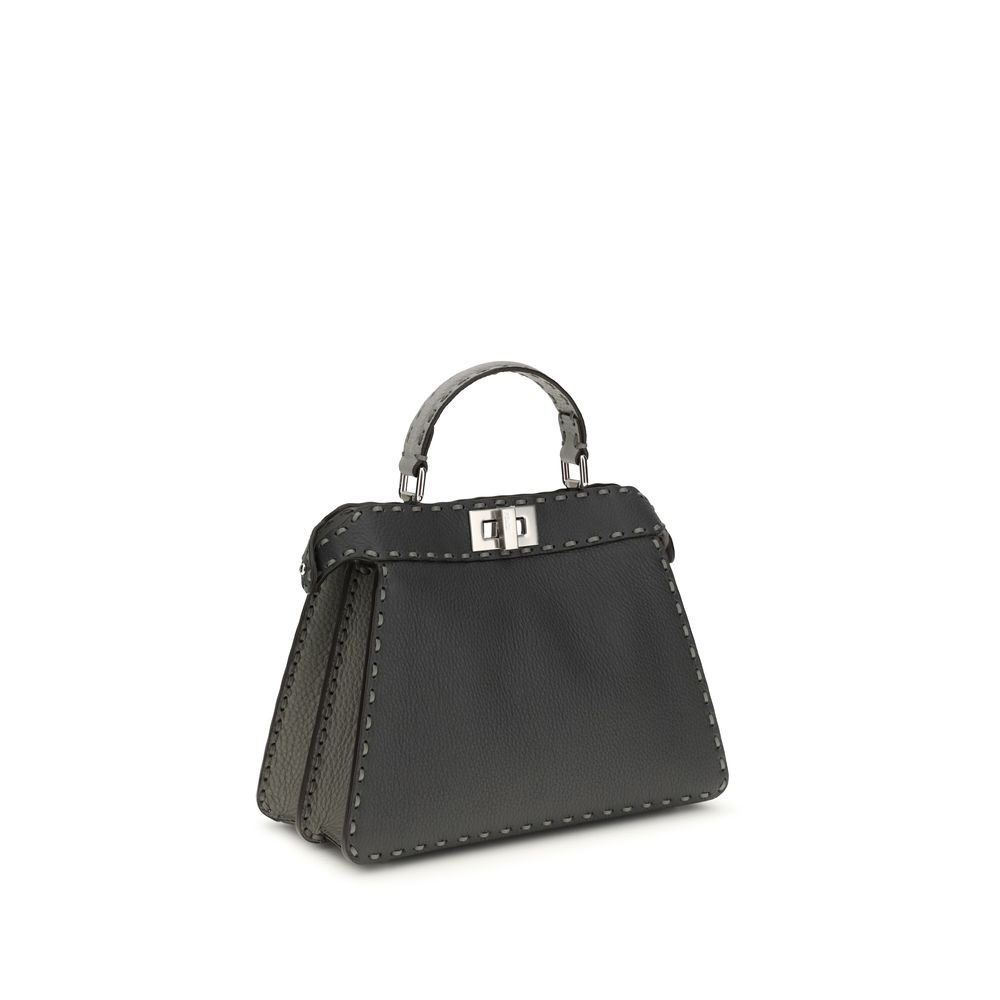 Gray Calf Leather Bos Taurus Handbag - Image 3