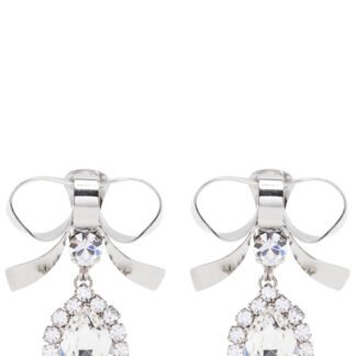 Silver Glass Earrings