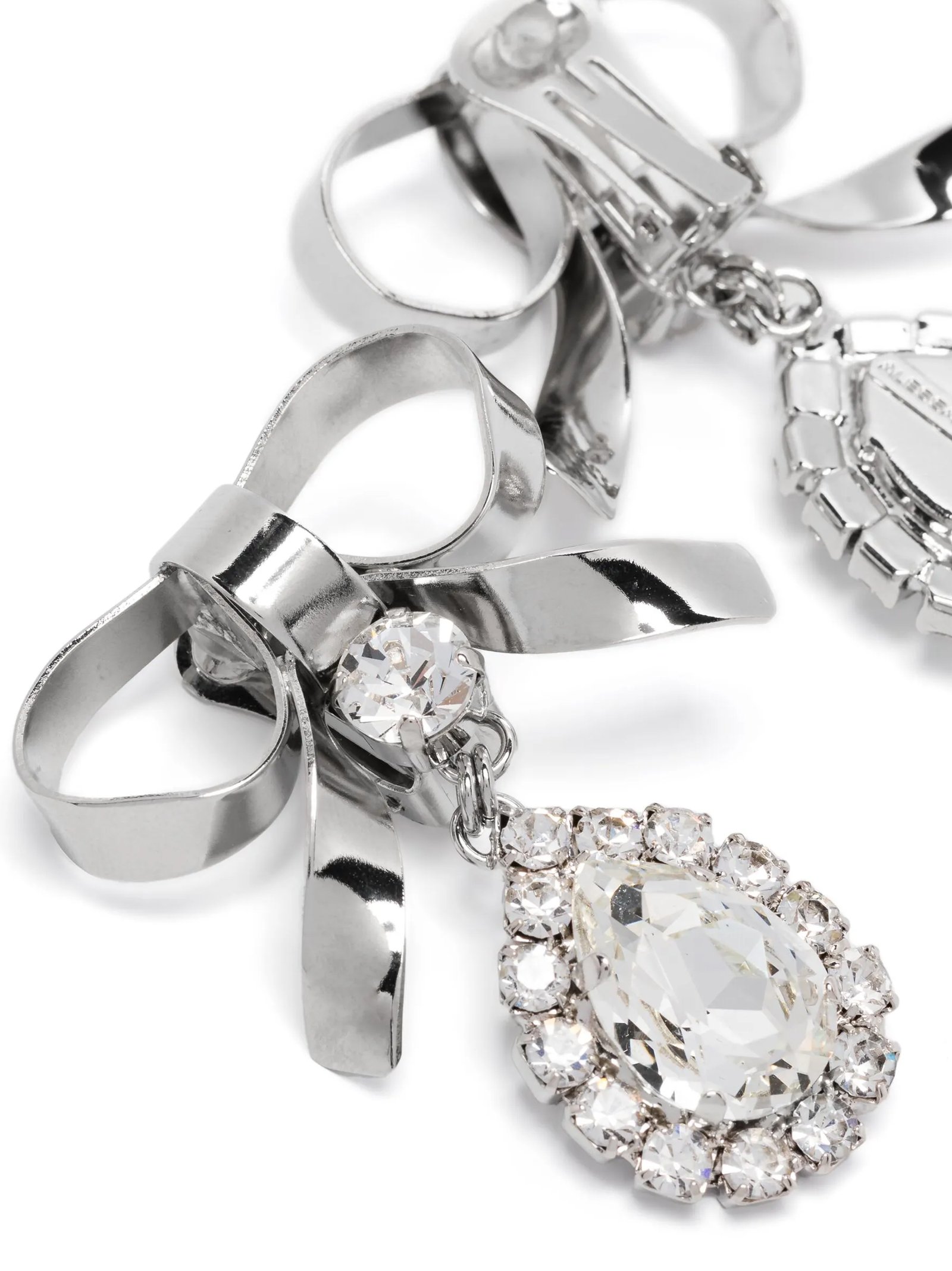 Silver Glass Earrings - Image 2