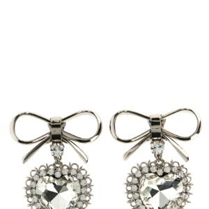 Silver Glass Earrings