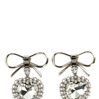 Silver Glass Earrings
