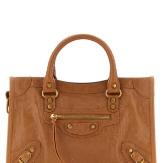 Brown Lamb Leather Handbag