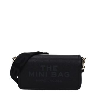 Black Leather Crossbody Bag