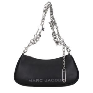 Black Leather Shoulder Bag