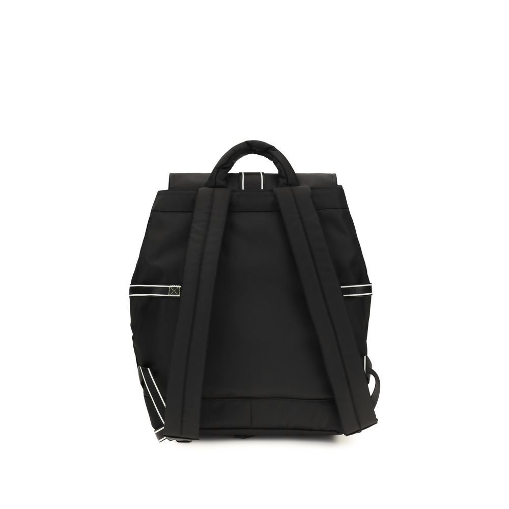 Black Recycled Polyamide Backpack - Image 2
