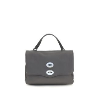 Gray Calf Leather Bos Taurus Handbag