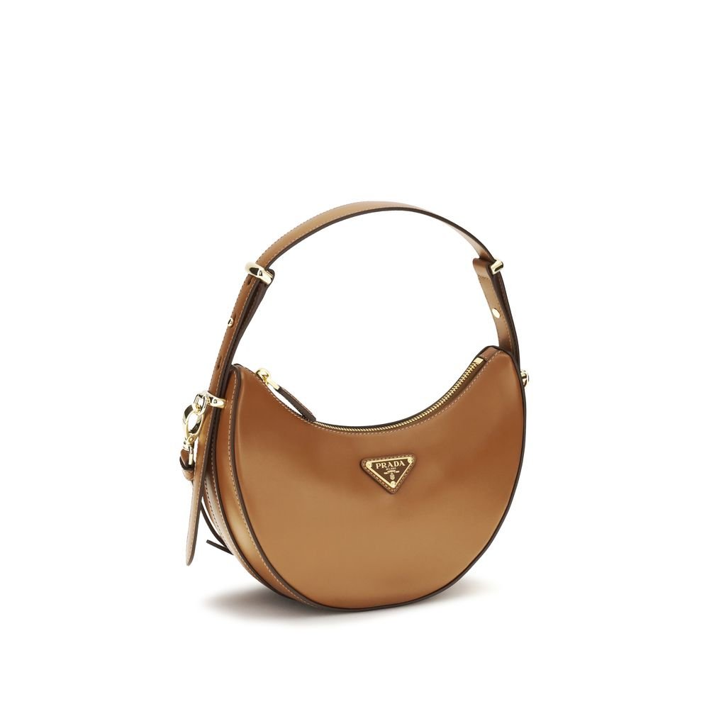Beige Calf Leather Bos Taurus Shoulder Bag - Image 2