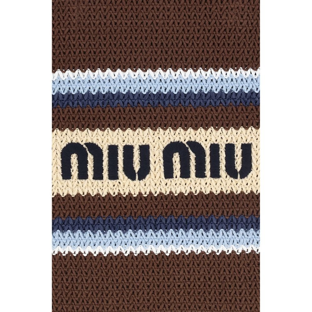 Multicolor Recycled Cotton Shoulder Bag - Image 4