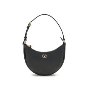 Black Calf Leather Bos Taurus Shoulder Bag