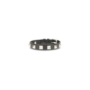 Black Calf Leather Bos Taurus Bracelet