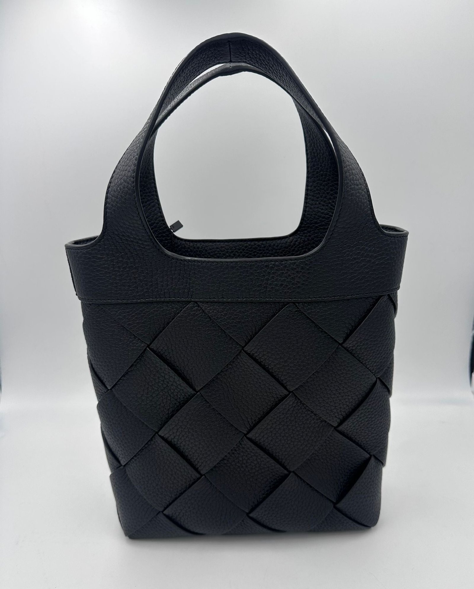 BOTTEGA VENETA Small DIAGO Black Handbag - Image 3
