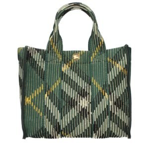 Green Fabric Handbag