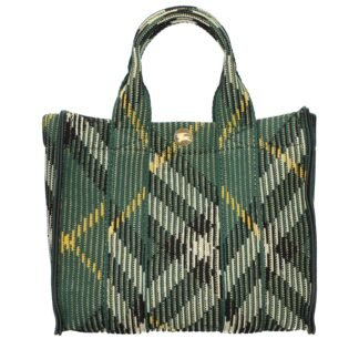 Green Fabric Handbag
