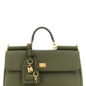 Bicolor Calfskin Handbag