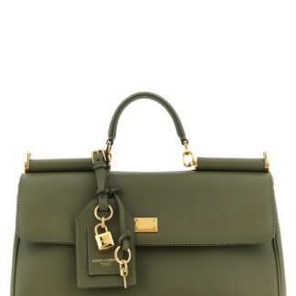 Bicolor Calfskin Handbag