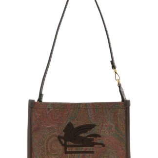 Multicolor Cotton Clutch Bag