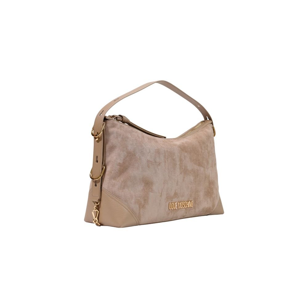 Beige Polyester Handbag - Image 2