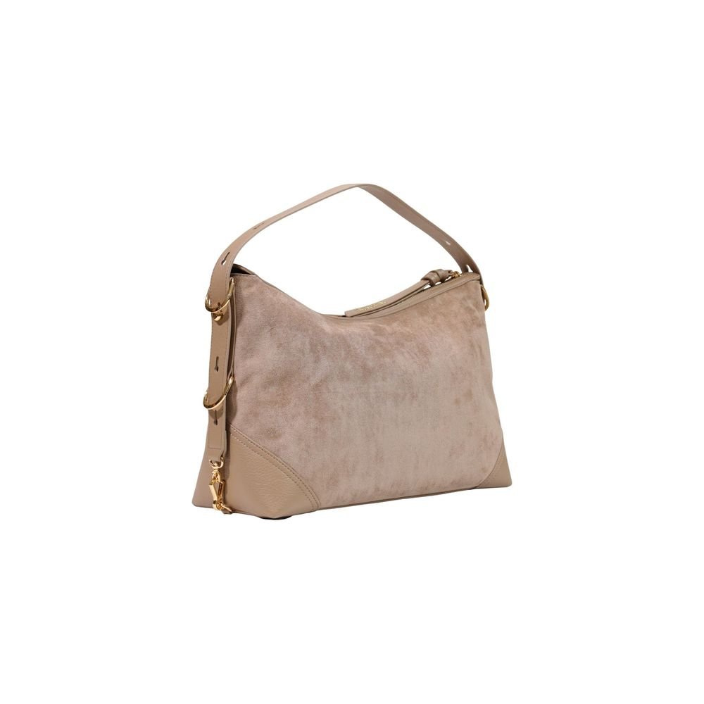 Beige Polyester Handbag - Image 3