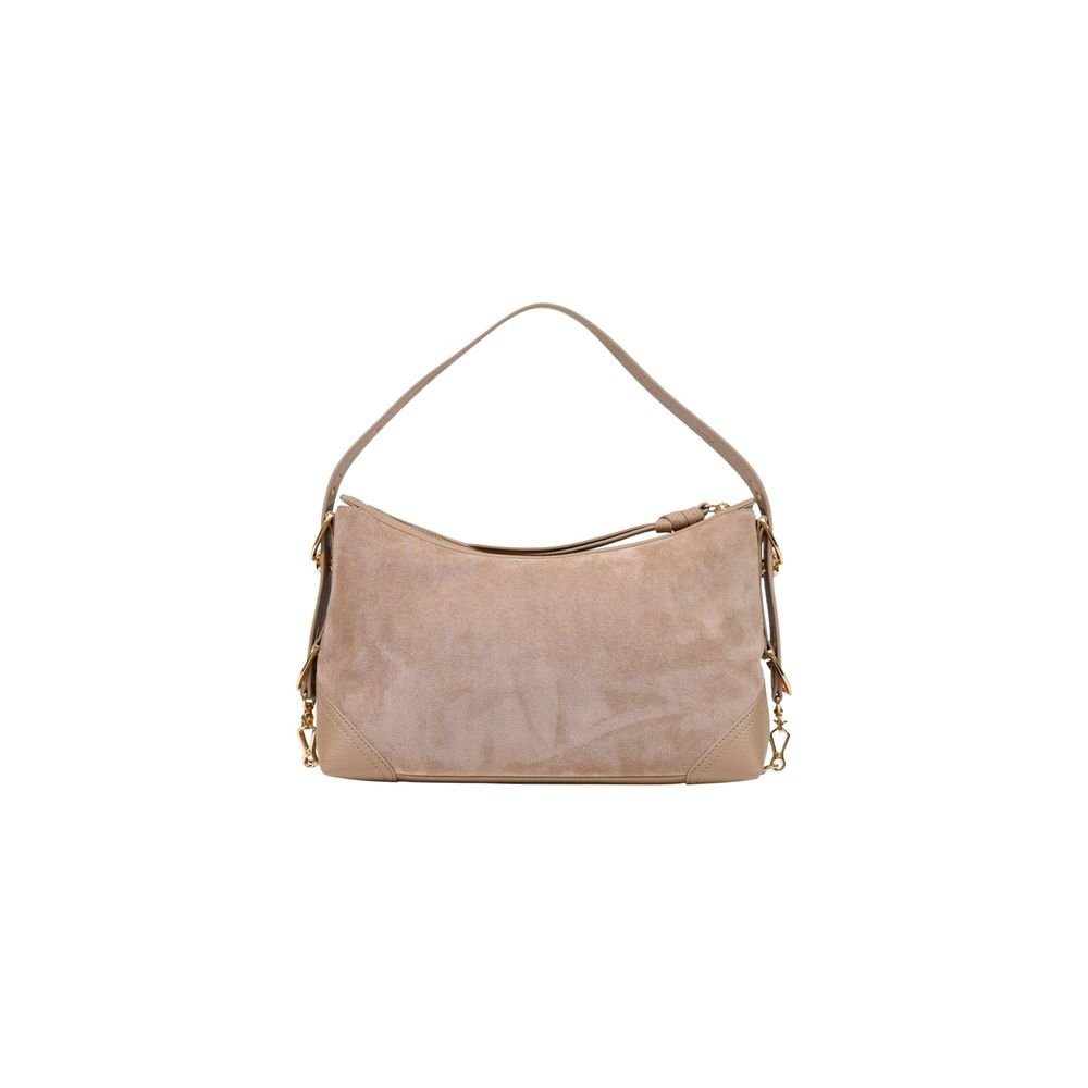 Beige Polyester Handbag - Image 3