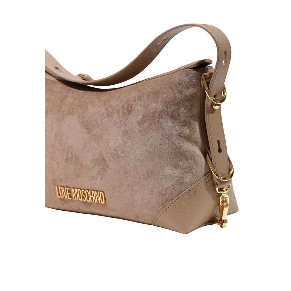 Beige Polyester Handbag - Image 5