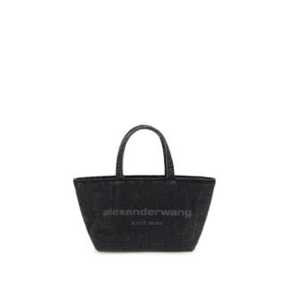 Gray Cotton Shoulder Bag