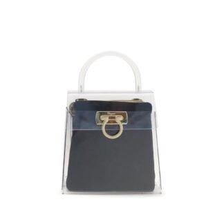Black Pvc Handbag