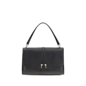 Black Calf Leather Bos Taurus Shoulder Bag