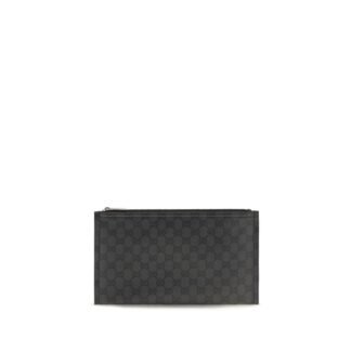 Black Fabric Shoulder Bag