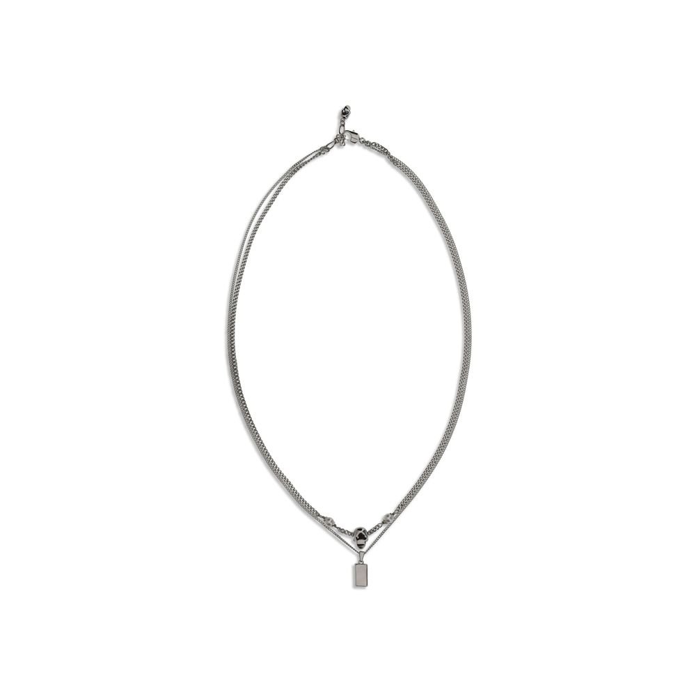 Silver Brass Necklace - Image 2