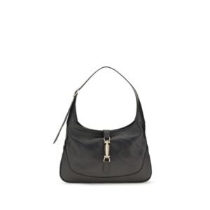 Black Calf Leather Bos Taurus Shoulder Bag