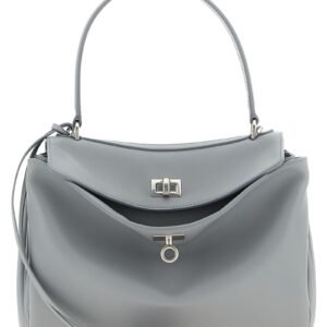Gray Calfskin Handbag
