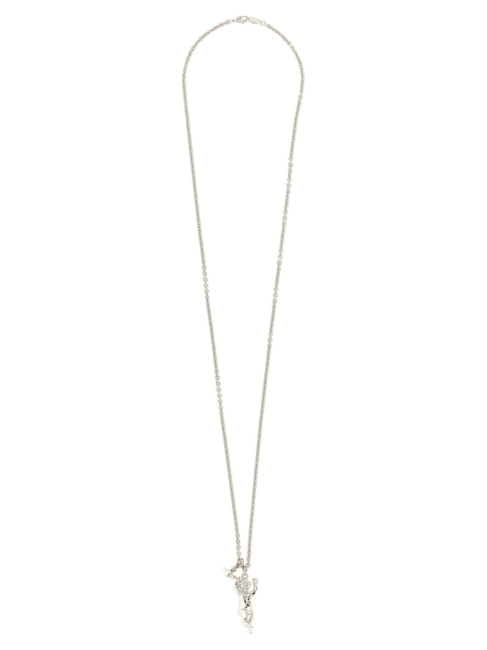Silver Brass Necklace