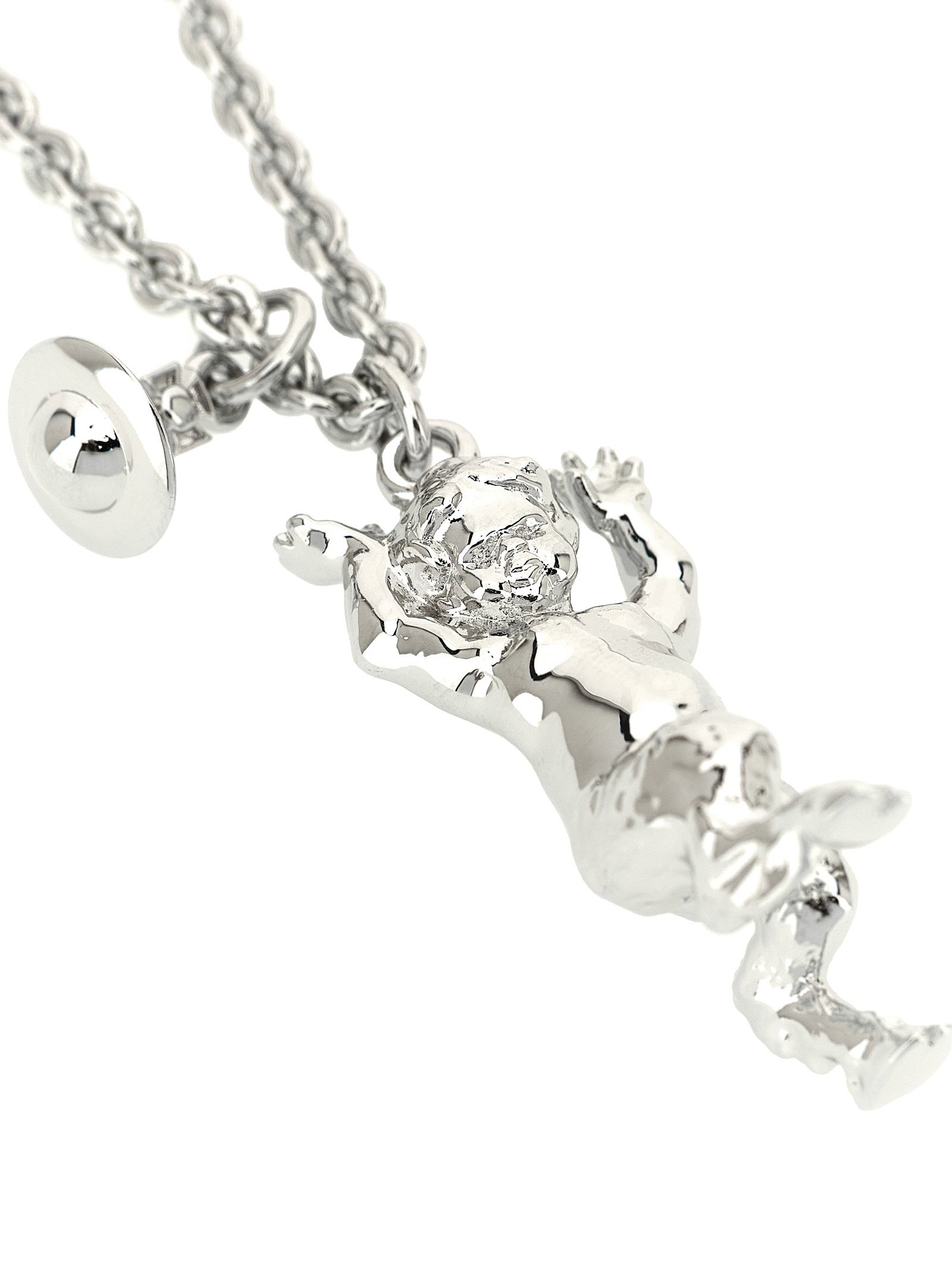 Silver Brass Necklace - Image 2
