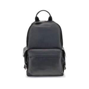 Black Calf Leather Bos Taurus Handbag
