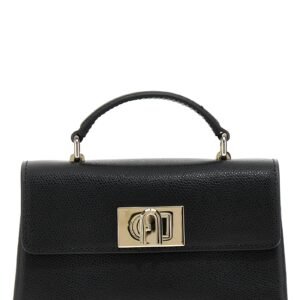 Black Leather Crossbody Bag