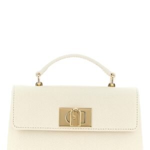 White Leather Crossbody Bag