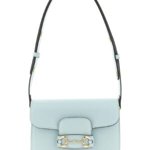 Blue Calfskin Shoulder Bag