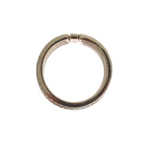 Black CZ 925 Sterling Silver Womens Ring