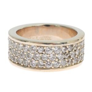 Silver Womens CZ 925 Sterling Ring
