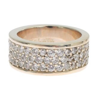 Silver Womens CZ 925 Sterling Ring