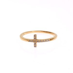 Gold 925 Silver Ring