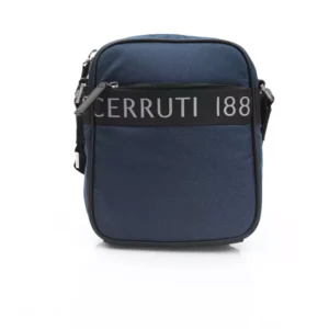 Blue Nylon Women Crossbody Bag