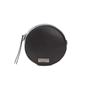 Black Leather Women Crossbody