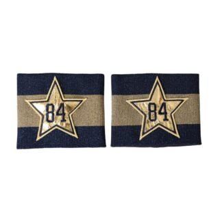 Black Gold Logo Star 84 Viscose Wristband