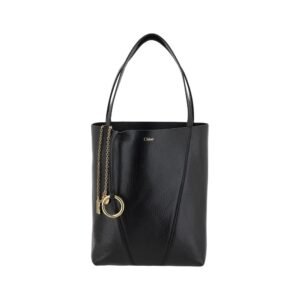 Black Calf Leather Bos Taurus Shoulder Bag