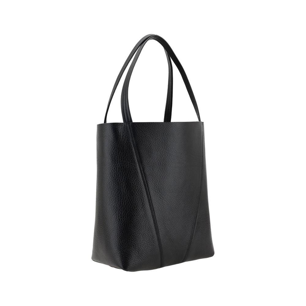Black Calf Leather Bos Taurus Shoulder Bag - Image 3