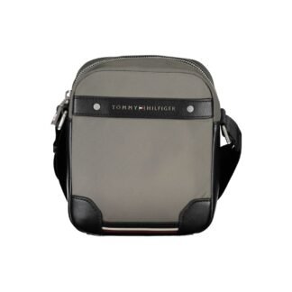 Green Polyester Crossbody Bag