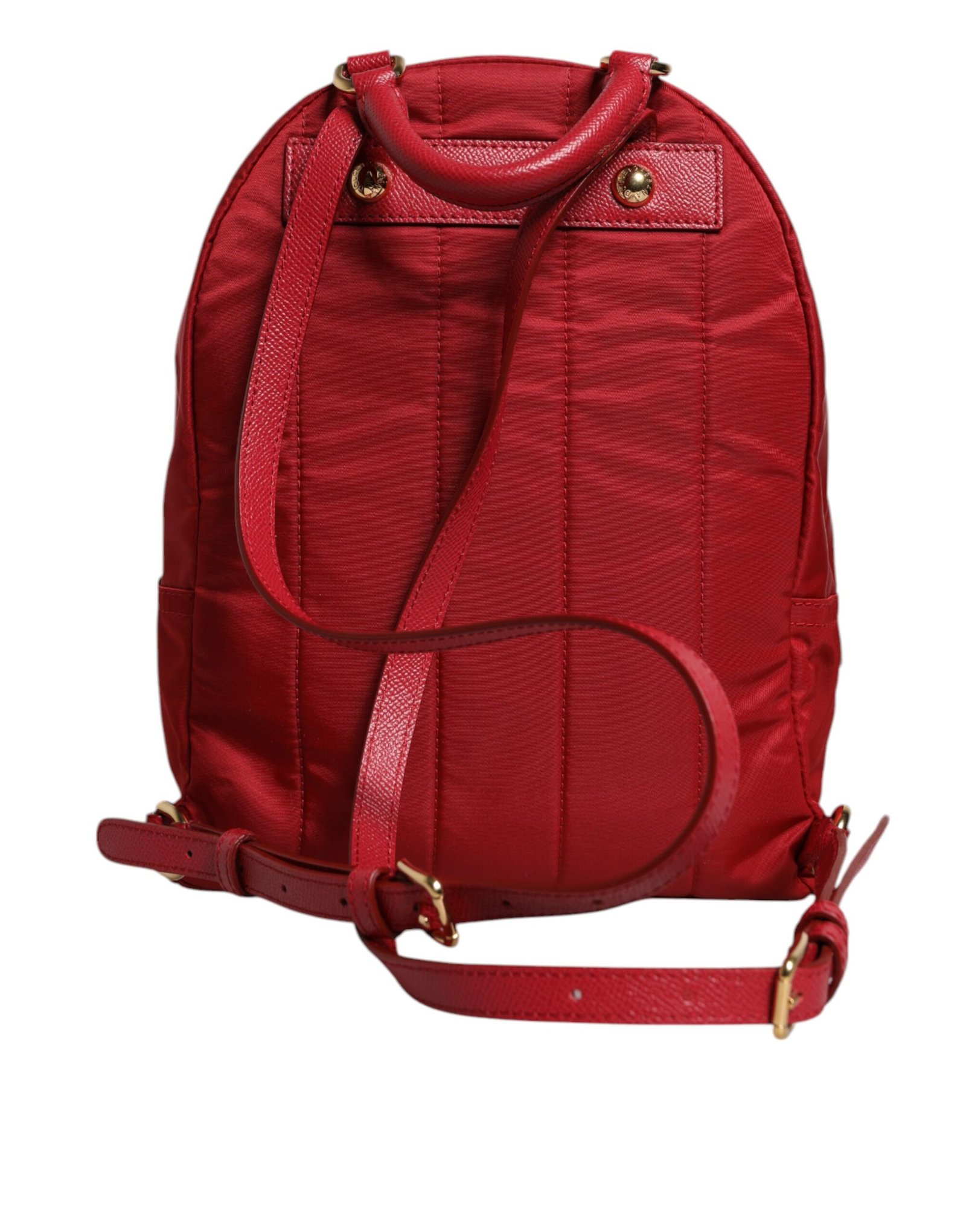 Red #DGFAMILY VULCANO Embellishment Backpack Bag - Image 4